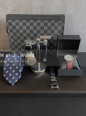 意式风售楼处衣帽间组合香薰摆件