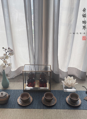 新中式摆件陶瓷茶艺杯组合装饰品