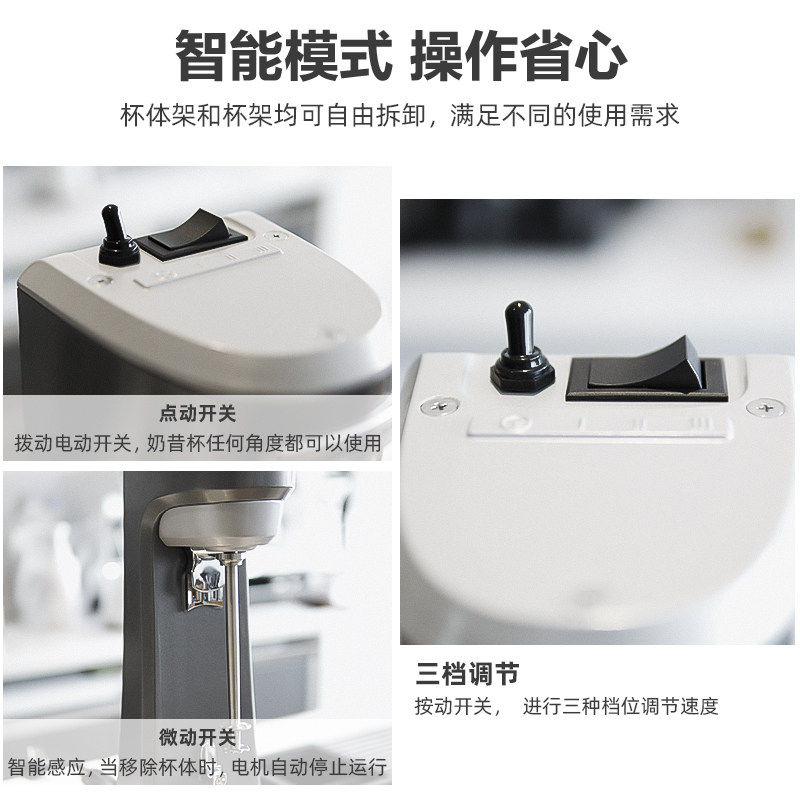 奶昔机商用奶茶店大功率电动奶盖机咖啡店双头电动奶泡自动搅拌机,淘宝优惠券,粉丝福利购,淘宝优惠卷