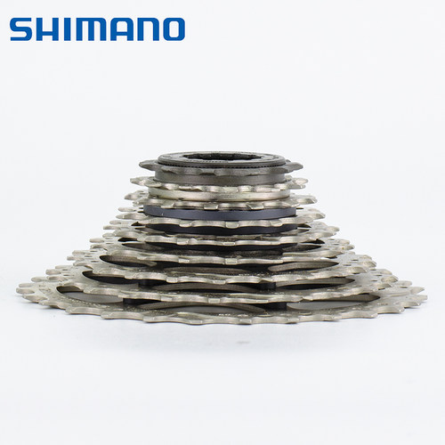 禧玛诺公路折叠车卡式飞轮HG400-9 HG201 9速 18速 11-32T/25T/28 - 图0