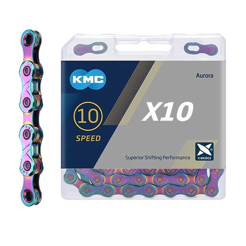 KMC山地车公路车链条10速 X10 X10L X10SL全镂空20速自行单车配件 - 图3