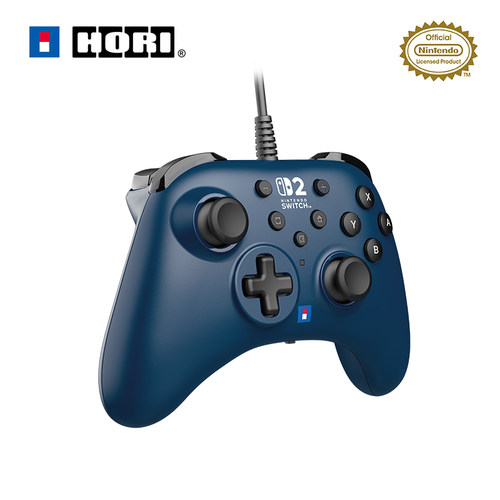 Switch2有线PRO手柄 日本HORI原装任天堂授权连发背键支持1代和PC - 图3