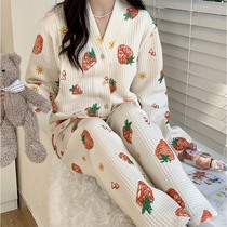 Air Cotton Ana Lunar Subsuit Autumn Winter Postnatal Pure Cotton October Home Conserved Breastfeeding Pregnant Woman Sleepwear Female Spring Autumn