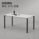 Simple solid wood rectangular computer desk home office desk