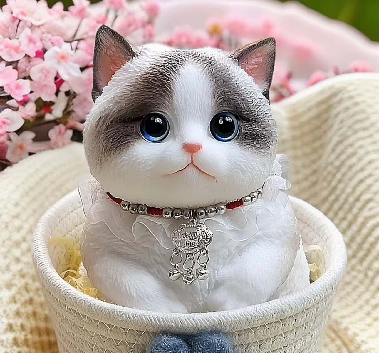 纯手绘大猫捏捏乐仿真猫咪送女生闺蜜解压玩具女生生日礼物摆件,淘宝优惠券,粉丝福利购,淘宝优惠卷