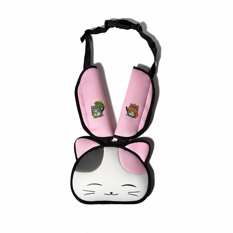 迷你猫汽车儿童安全带固定器防勒脖护肩车用宝宝护肚神器限位器,淘宝优惠券,粉丝福利购,淘宝优惠卷