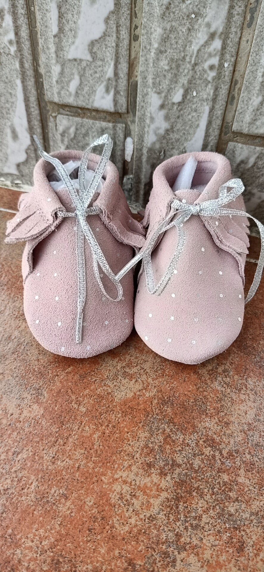 Lucky Gulli 外贸春款绑带真皮婴儿鞋1岁软底宝宝春秋休闲圆头