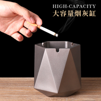 Fashion Diamond Ashtrays Personality Custom Logo Living Room Home Office Hotel Bar Creative Pendulum of Smoke Cylinders