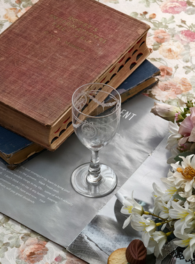 中古欧式高脚杯中古摆件