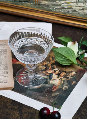 香槟杯ins风奢华手工水晶摆件