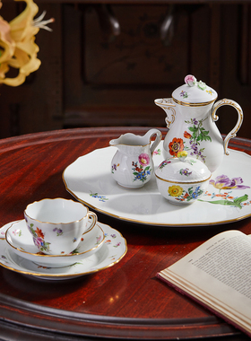 ins梅森网红欧式风陶瓷中古摆件