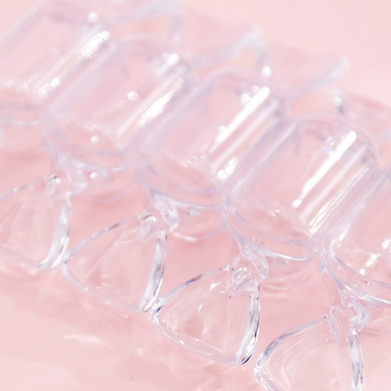 Cute girly candy-shaped transparent storage box