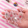 Cute girly candy-shaped transparent storage box