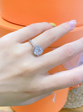 轻奢情侣戒指开口气质简约时尚