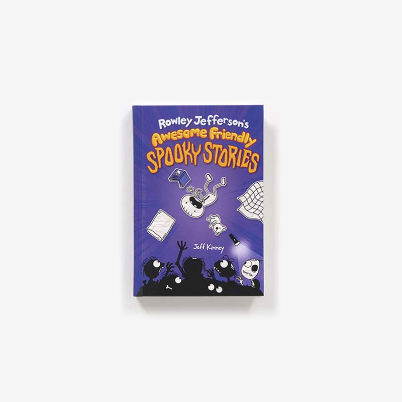 小鬼头日记3 友好的恐怖故事 Rowley Jefferson's Awesome Friendly Spooky Stories 罗利的故事 小屁孩日记 桥梁漫画书 英语书籍 - 图0