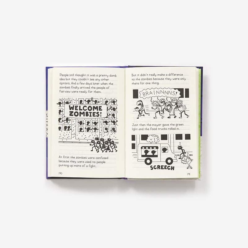 小鬼头日记3 友好的恐怖故事 Rowley Jefferson's Awesome Friendly Spooky Stories 罗利的故事 小屁孩日记 桥梁漫画书 英语书籍 - 图3