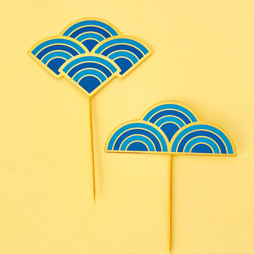 2025新年快乐蛋糕装饰岁岁平安跨年插牌财源滚滚恭喜发财甜品台 - 图1