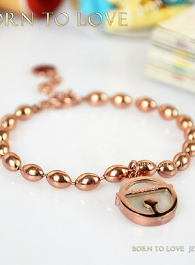 手链机器猫蓝胖子玫瑰金闺蜜