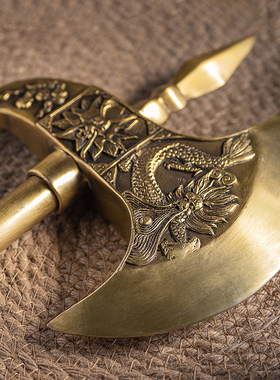 老铜匠黄铜摆件创意居家个性装饰