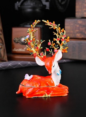 金属珐琅彩七宝烧饰品首饰盒盒