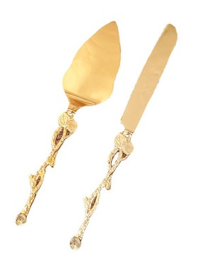 欧式金色微奢复古刀铲创意设计