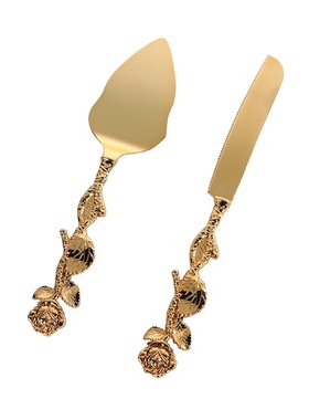 欧式金色微奢复古刀铲创意设计