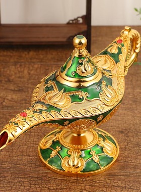 家居装饰摆件阿拉丁神灯欧式