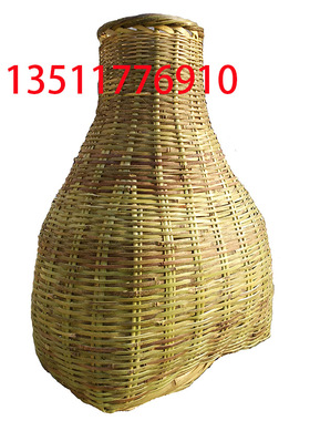 装饰倒须虾笼泥鳅竹编鱼篓
