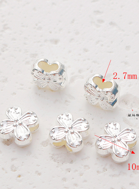 10mmdiy手工饰品配件镀金材料