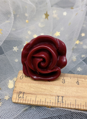 合金树脂弹力戒指流行复古港风