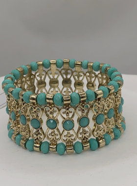 欧美外贸饰品手镯复古个性时尚百搭气质简约大气手链S36