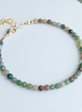 女水草玛瑙手链名族风简约