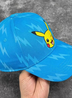 Joker严选Pokémon扎染速干软顶弯沿棒球帽 宝可梦动漫电玩周边