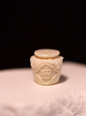 冰料原色猛犸象牙酒壶 文玩吊坠串珠配珠挂件手工DIY配饰