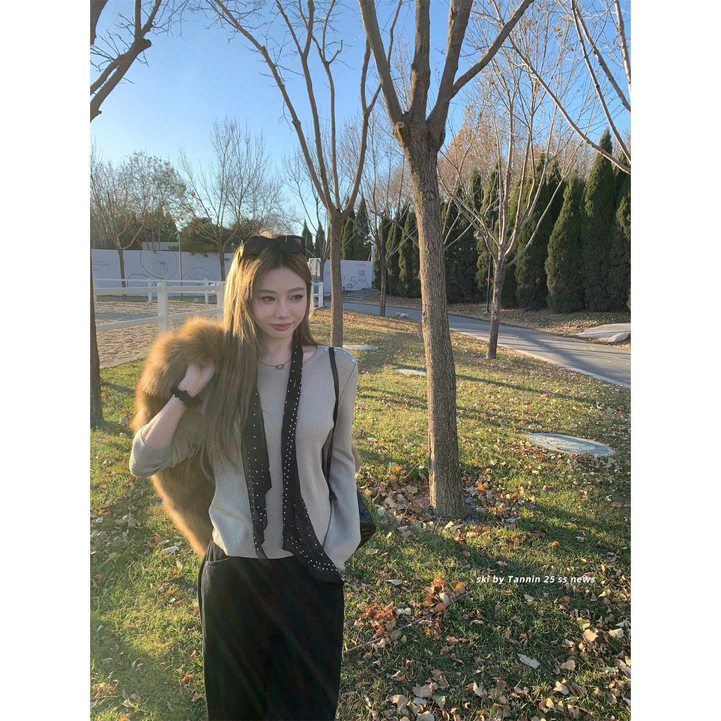 ski by Tannin赤兔luo肤感14针绵羊毛肌理休闲坑条纽扣针织衫女秋,淘宝优惠券,粉丝福利购,淘宝优惠卷