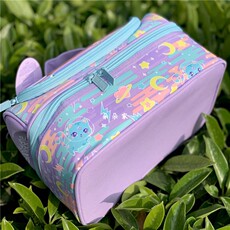 Сумка-Холодильник 澳洲smiggle保温袋学生午餐带饭冰包太空猫儿童双层多功能收纳包