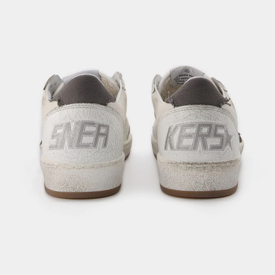 Golden Goose GGDB小脏鞋 Ball Star 女士牛皮做旧星星运动休闲鞋