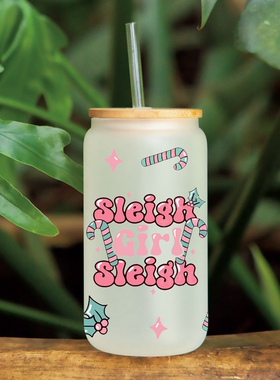 水晶标水杯玻璃贴装饰贴