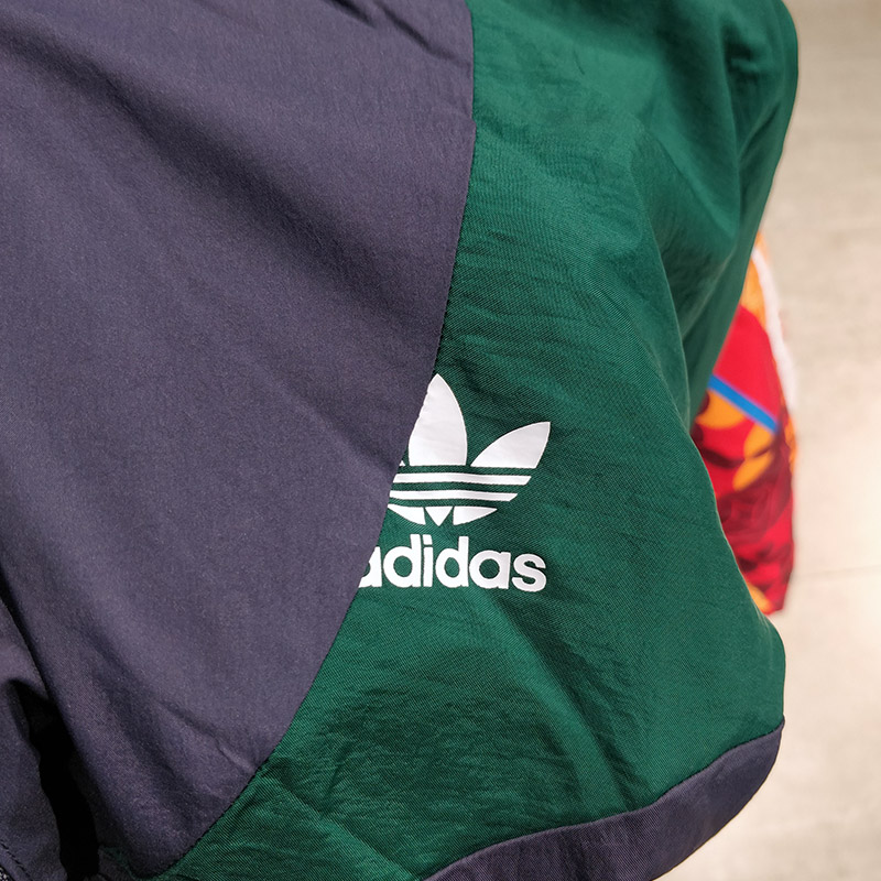 Adidas阿迪达斯三叶草外套男装开衫上衣运动服防风立领夹克HC4499-图1