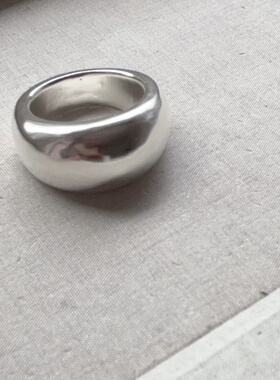 足银9999纯银戒指女小众设计感高级轻奢气质食指戒2025新款