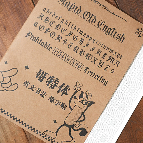 【平行钢笔】BANMI-花体英文哥特体鸭嘴钢笔美工笔藏文透明钢笔 - 图3