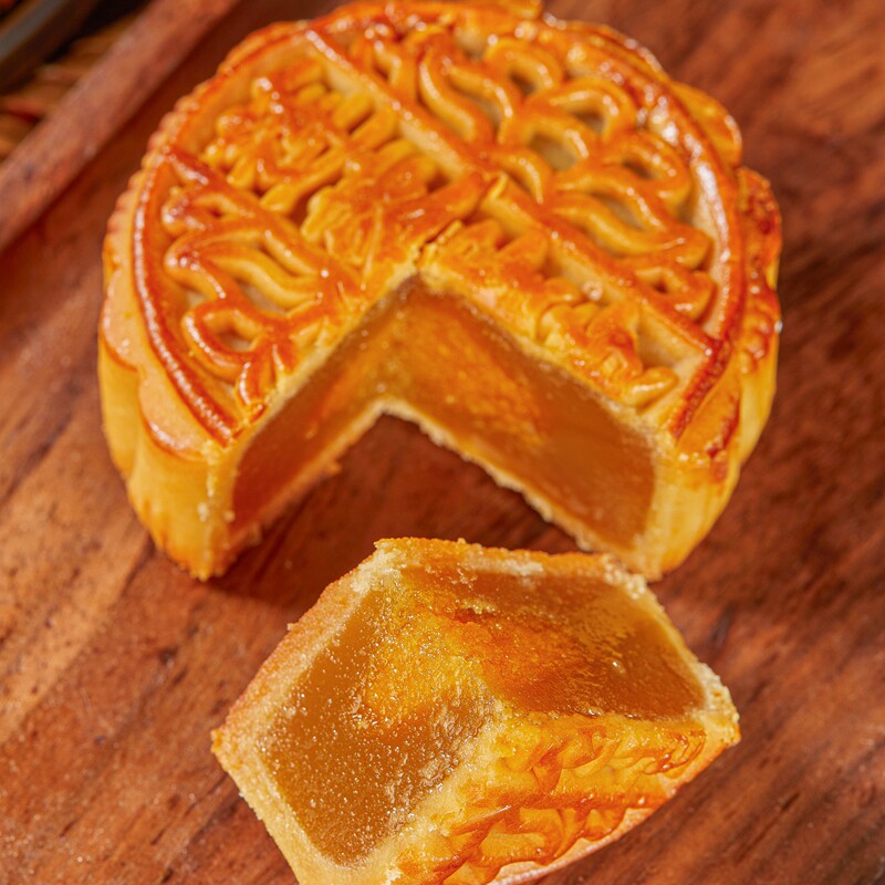 广式月饼莲蓉蛋黄老五仁豆沙蛋黄椰蓉味老式月饼中秋糕点零食小吃
