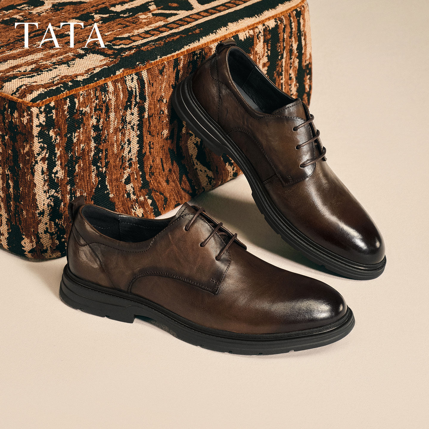 TATA他她男鞋商务真皮鞋男士舒适皮鞋新郎结婚鞋2025秋新,淘宝优惠券,粉丝福利购,淘宝优惠卷