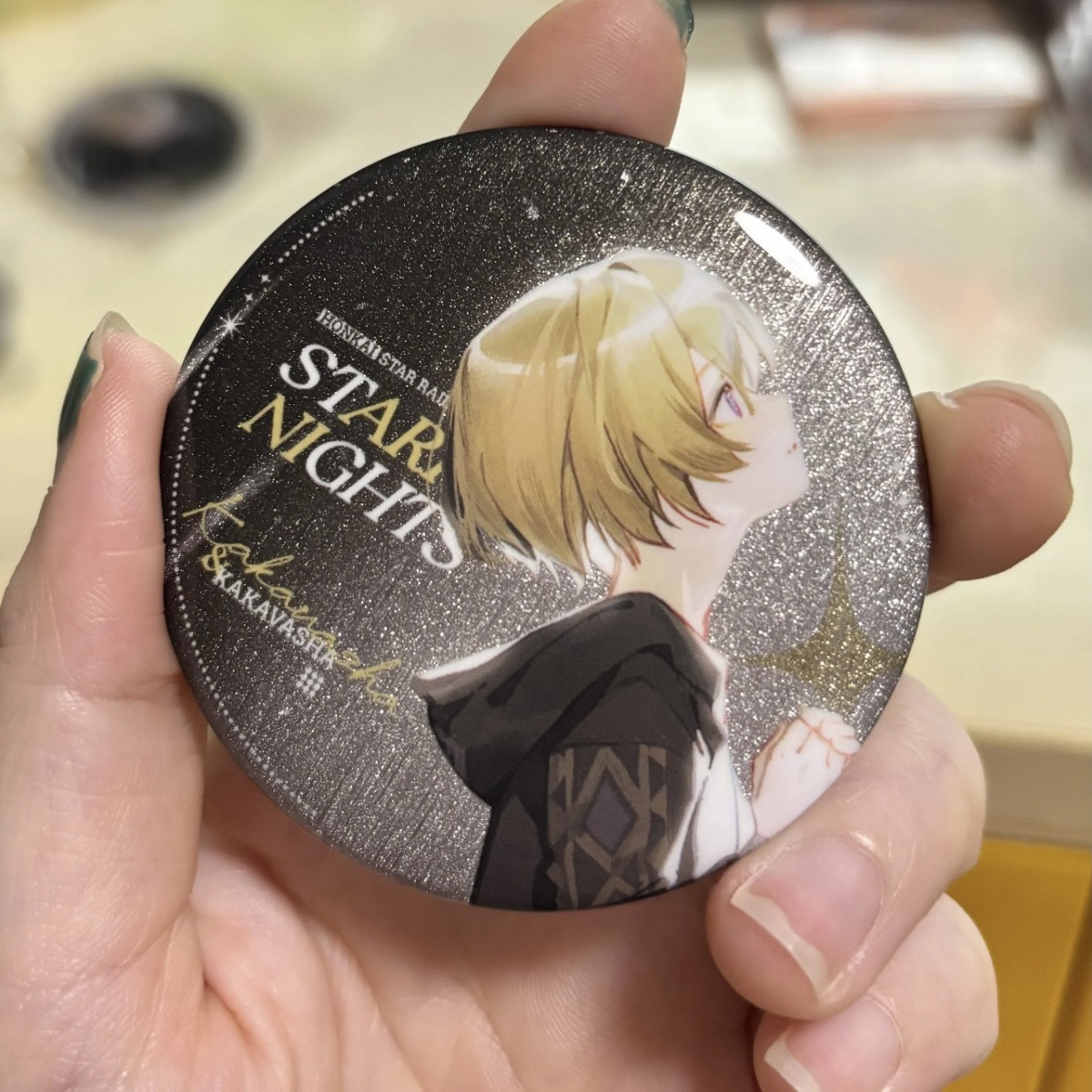 崩铁同人自制周边砂金成年幼年色纸吧唧礼物周边谷子痛包 - 图0