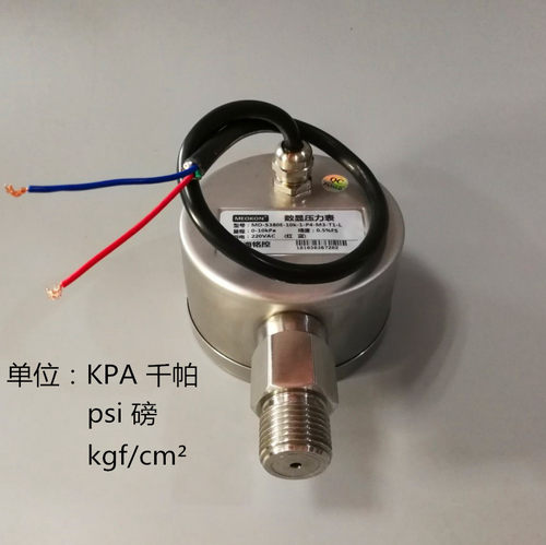 上海铭控智能数显压力表 MD～S380E  0～0.16/1/6MPA～100KPA - 图1