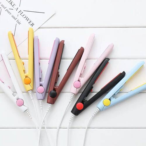 3C认证迷你卷发棒直发器女小型电夹板直卷两用学生刘海直卷发器18 - 图2