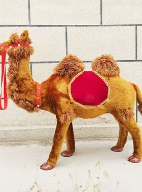 驼奶店摆件室内装饰品仿真骆驼