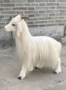 一比一仿真羊模型摆件