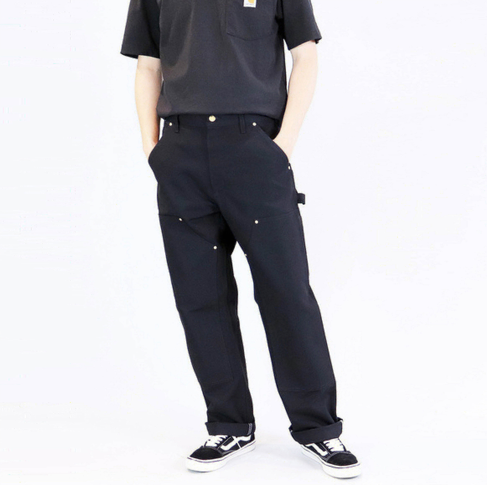 Carhartt B01 Double Front 卡哈特工装帆布裤 美式工装裤 vibe风 - 图0