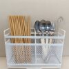 European and American style chopstick storage box household chopstick storage rack kitchen chopstick spoon wall-mounted countertop tube chopstick cage